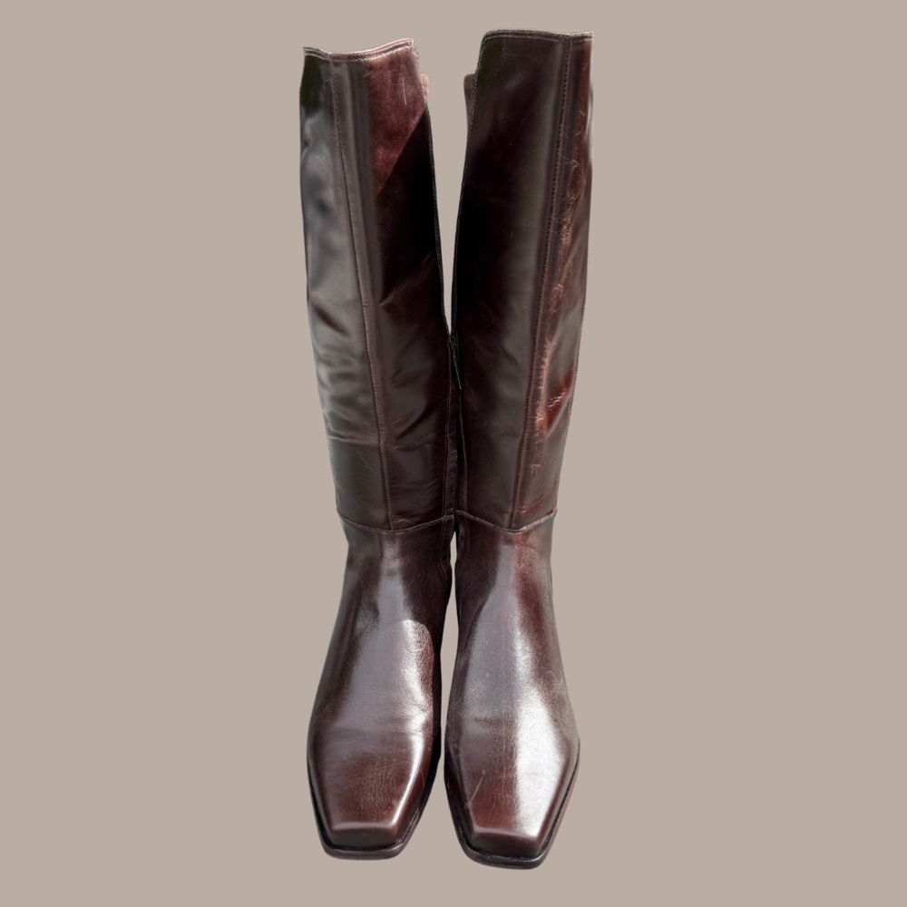 LEATHER Vince Camuto 'Librina" Knee High Boot 9.5